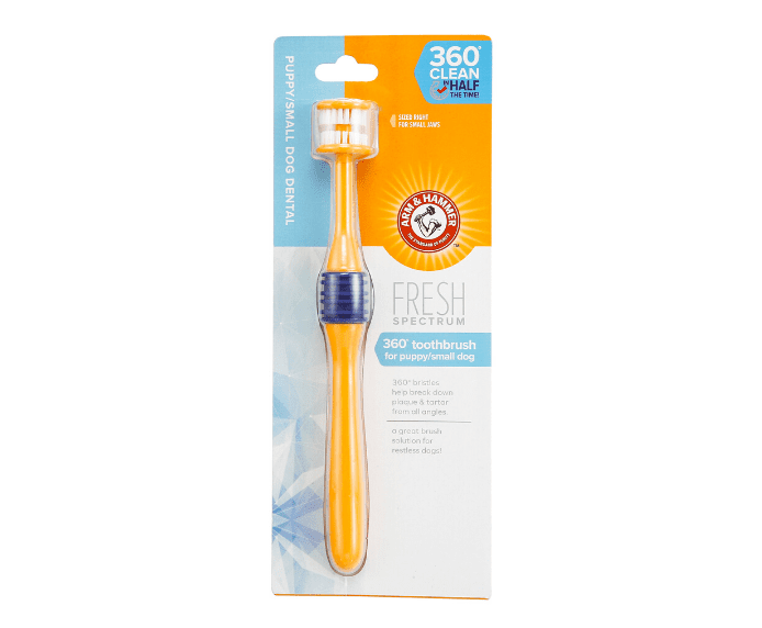 Packaging for Arm & Hammer 360 Toothbrush