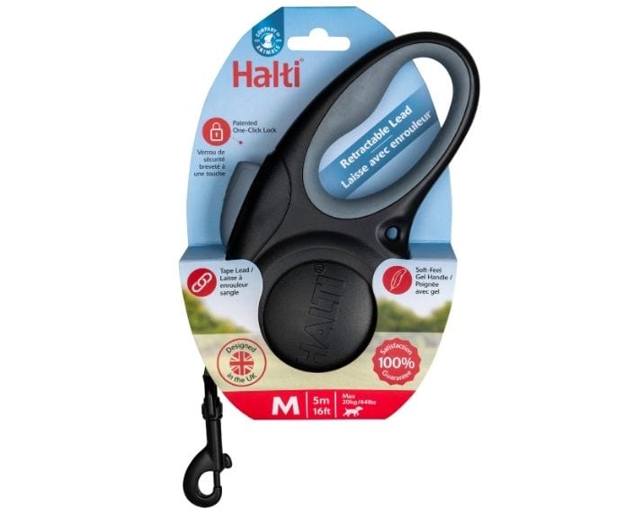 Packaging for the Halti Retractable Lead