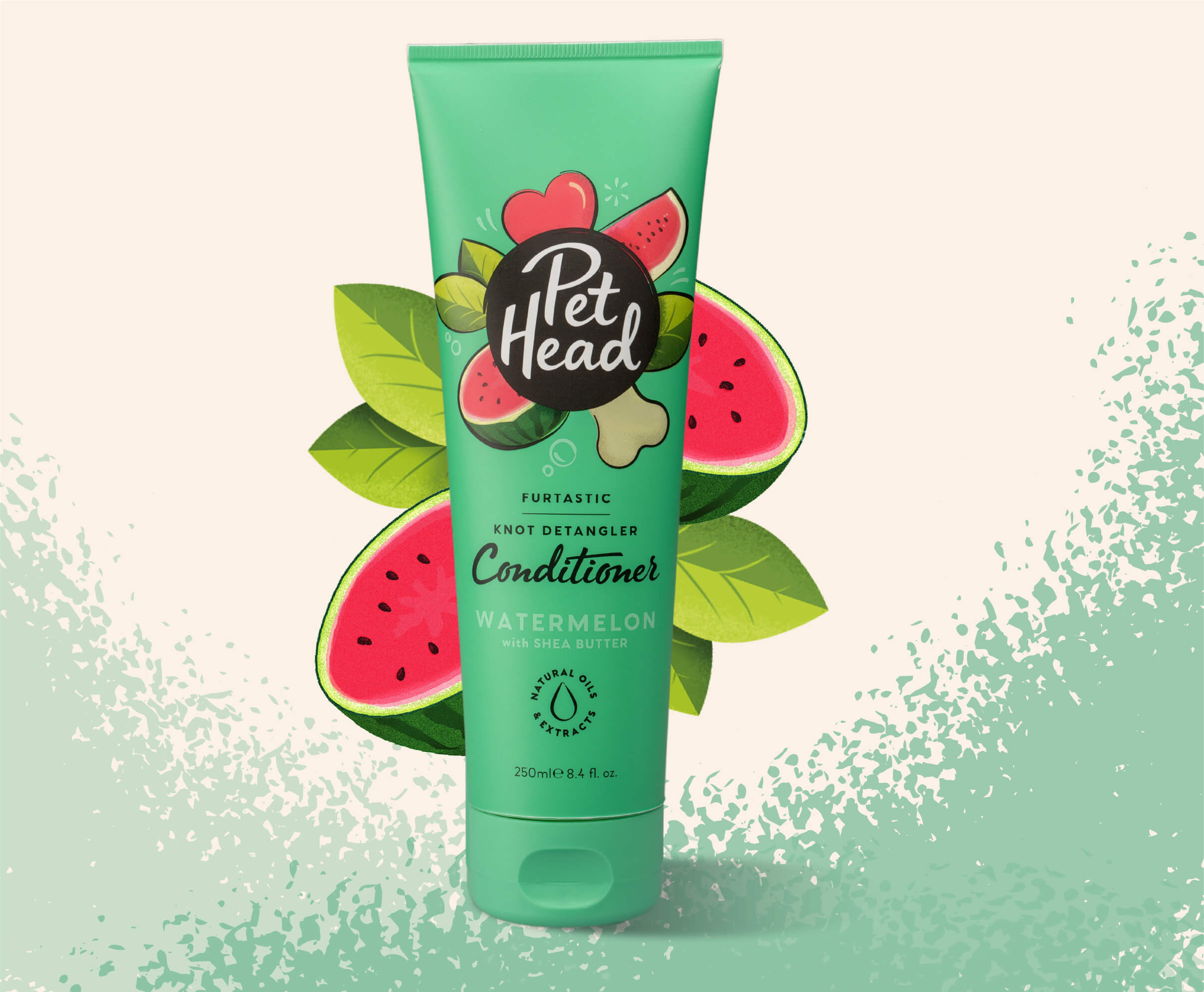 Product shot of the Pet Head Furtastic Conditioner