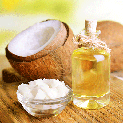 Huile de coco