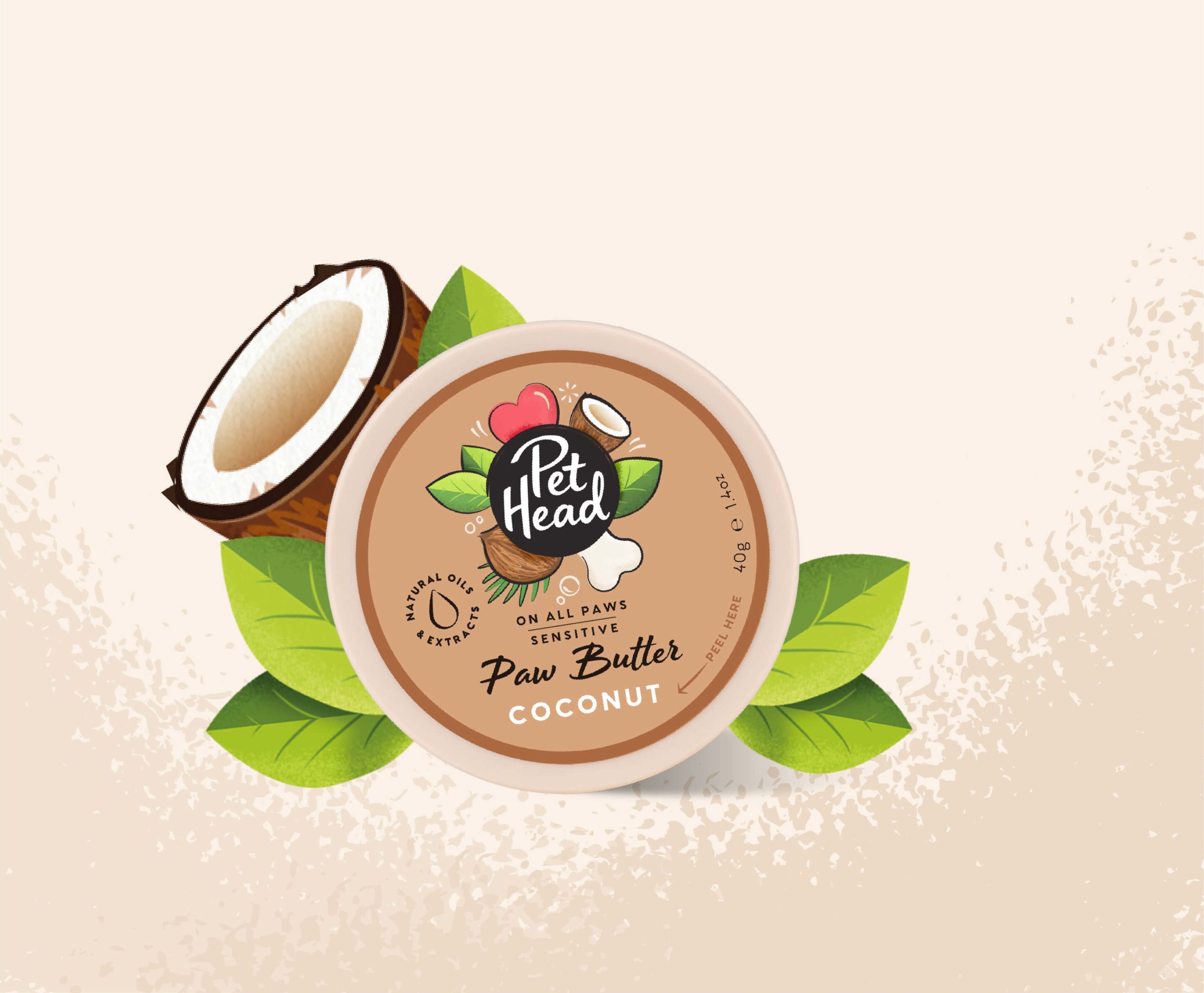 Paw Butter tub Lid image