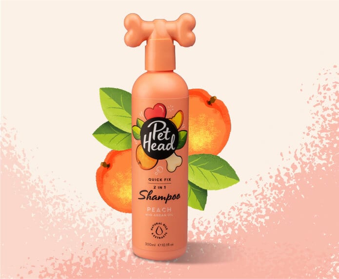 Product shot of the Pet Head Quick Fix Shampoo