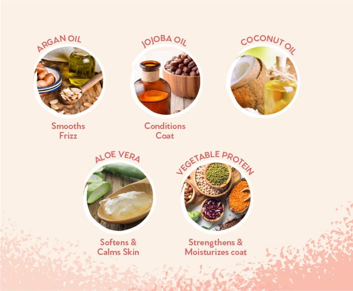 Ingredients of the Pet Head Quick Fix range