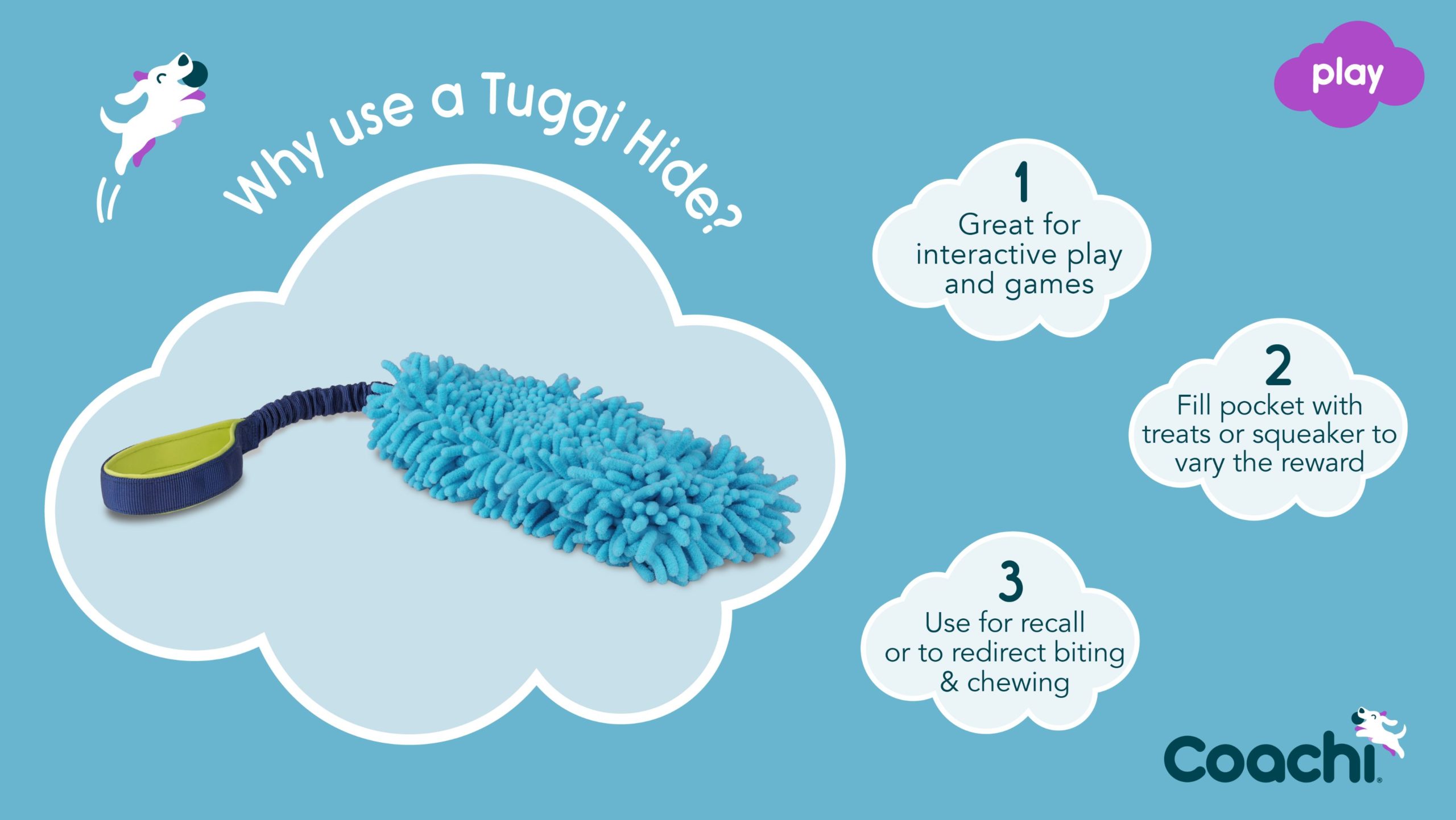 why use a Tuggi Hide reward toy
