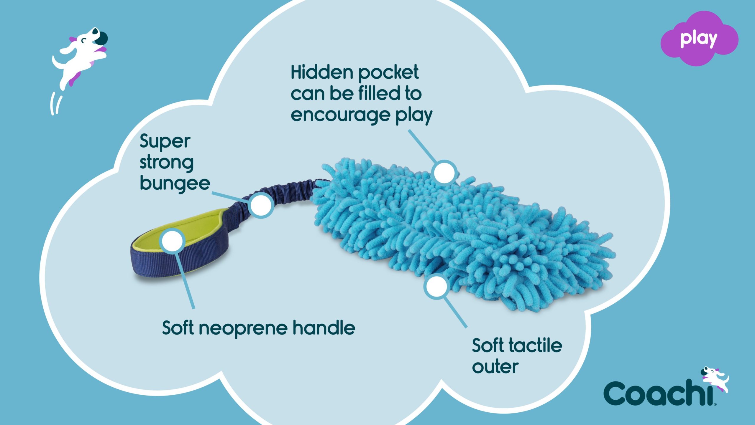 Tuggi Hide reward toy features