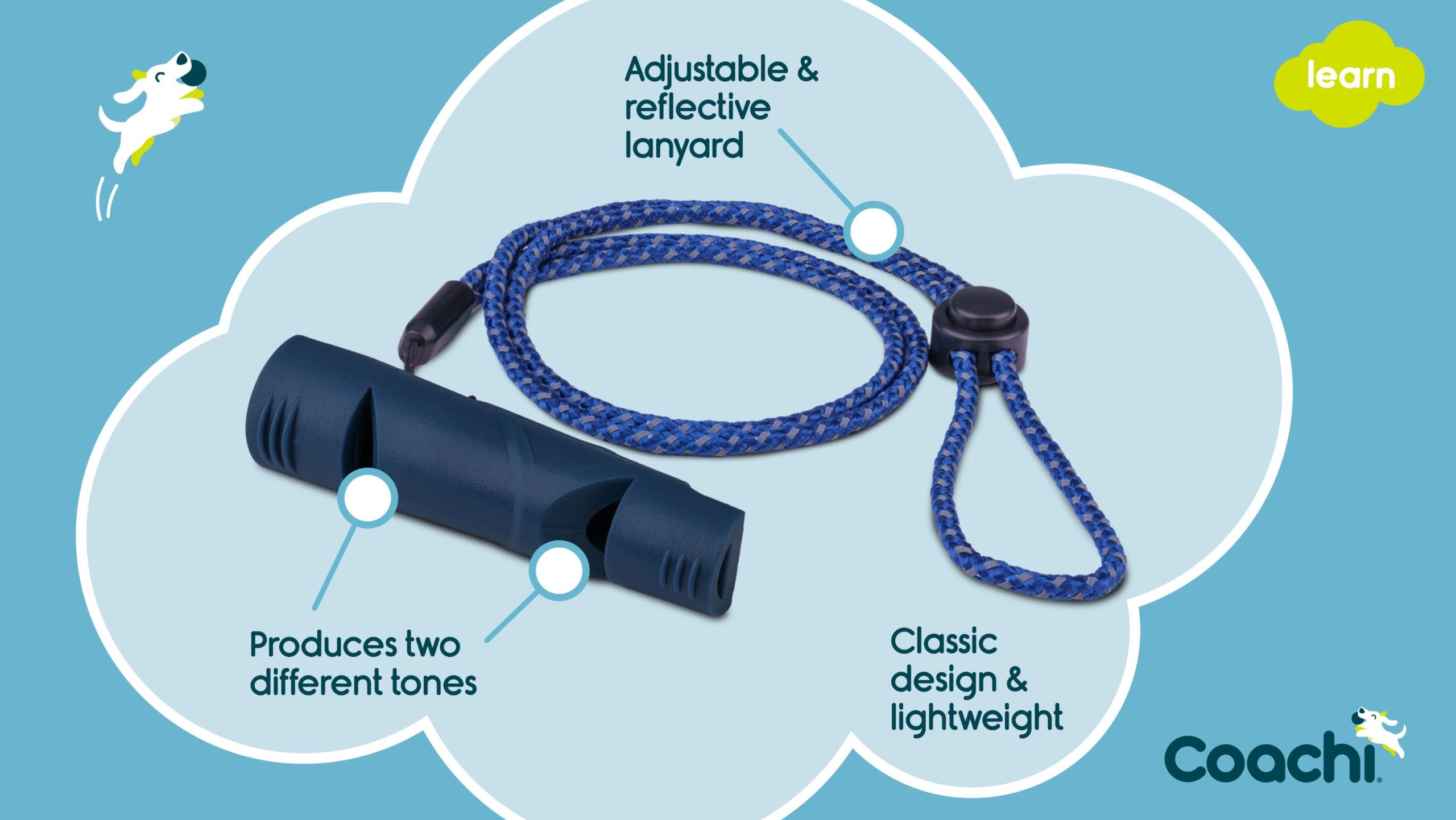 Two-tone whistle features