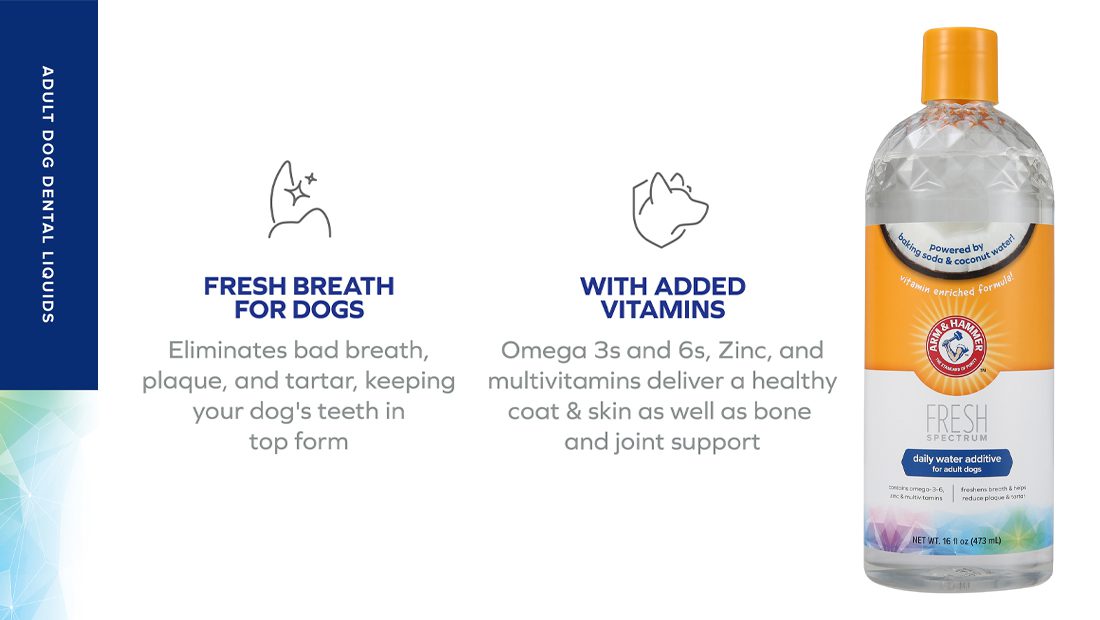 Features for Arm & Hammer Dental Water
