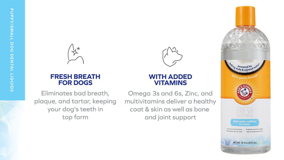 Features for Arm & Hammer Dental Water