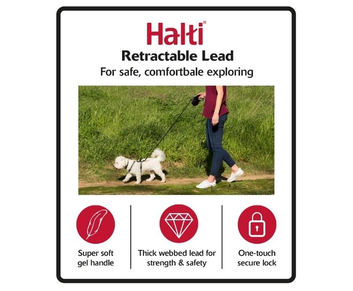 Unique selling points for Halti Retractable Lead