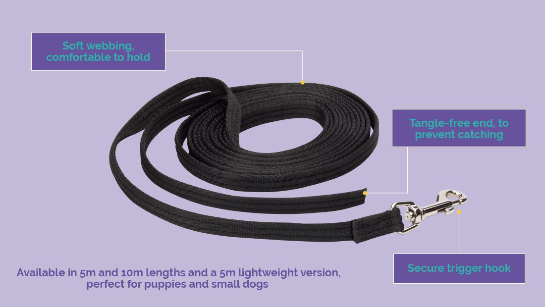 Features guide for the Company of Animals Recall Line