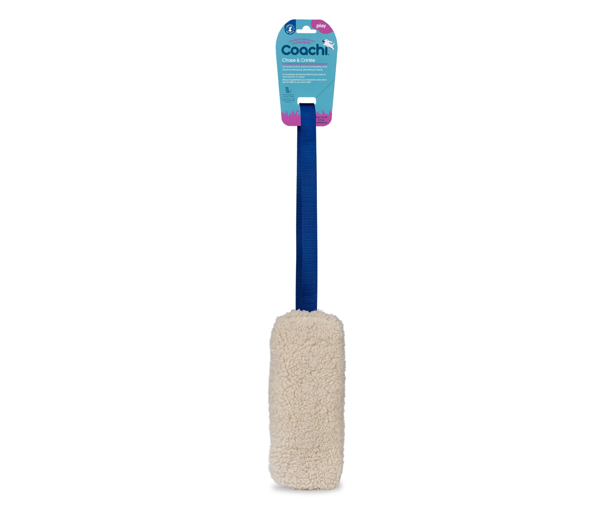 Chase and crinkle reward toy