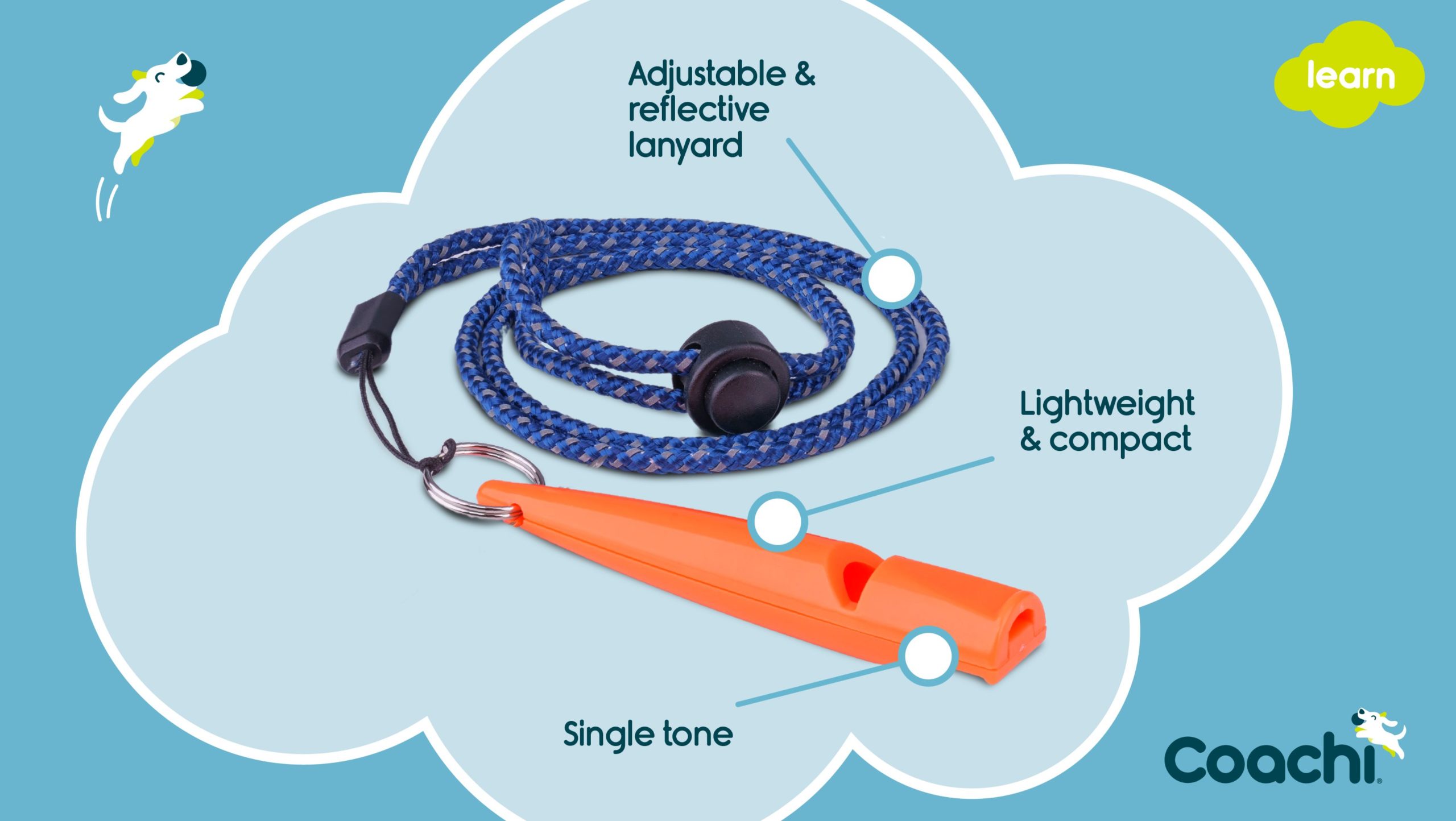 dog training whistle features