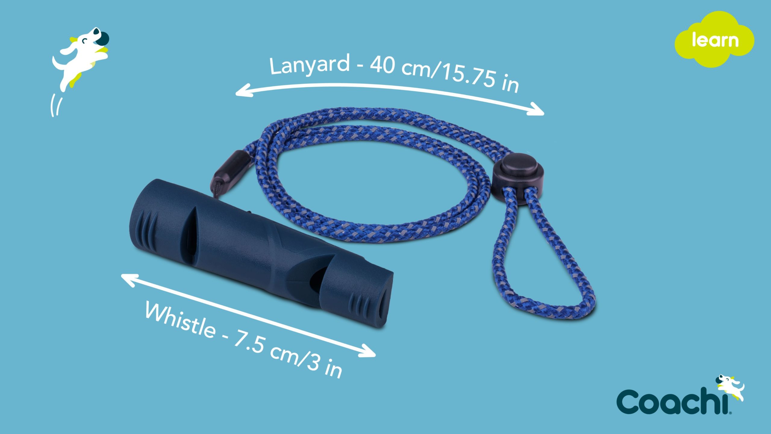 Two-tone whistle dimensions